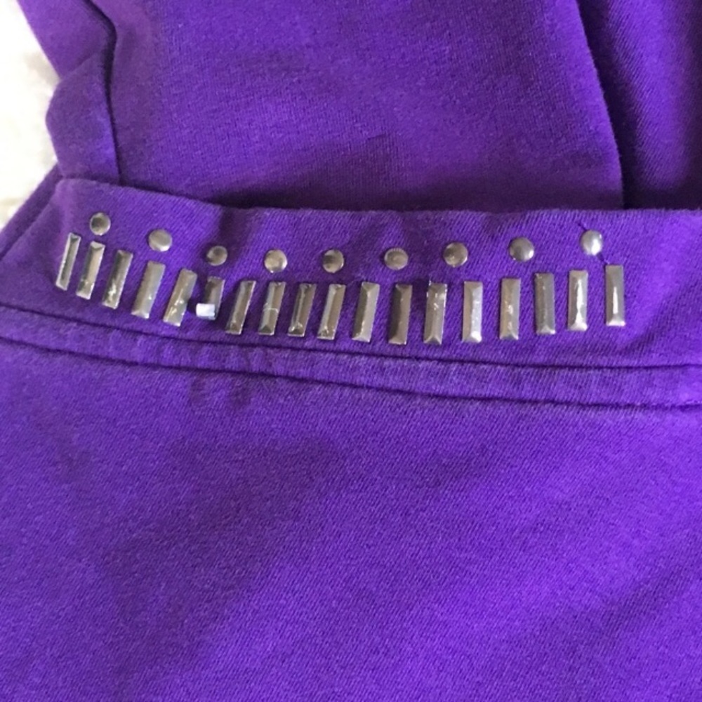 SEVEN7 Hooded Zip Up Hoodie Embellished M - Picture 5 of 7